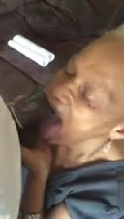 I Love Good Black Granny Head. This Would Have Been Better Without The Condom Though.