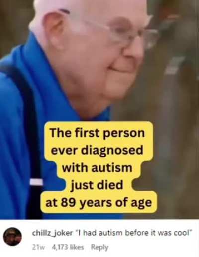 Father autism Noooo
