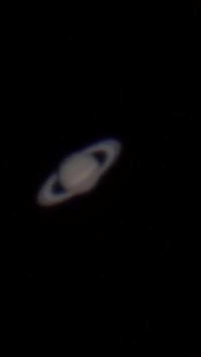 Pointing a telescope at Saturn