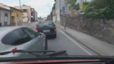 Porsche you really thought you were that fast? 