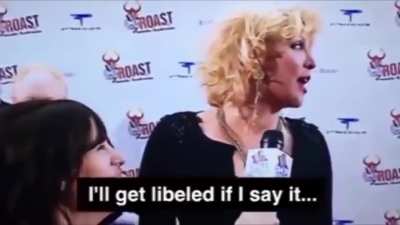 Courtney Love warning about Harvey Weinstein in 2005