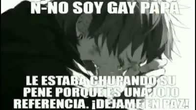 Papa te lo juro, era una jojoreferencia