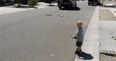 Using road as a runway