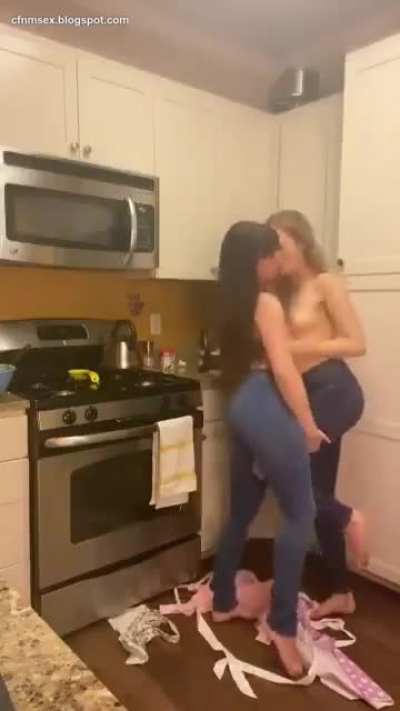Teens Having Fun With Jeans