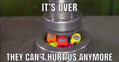 It's over