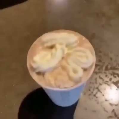 My reaction when I see the Starbucks Barista 😂