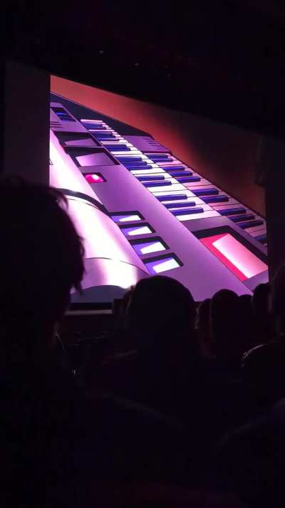 Hearing the crowd go 