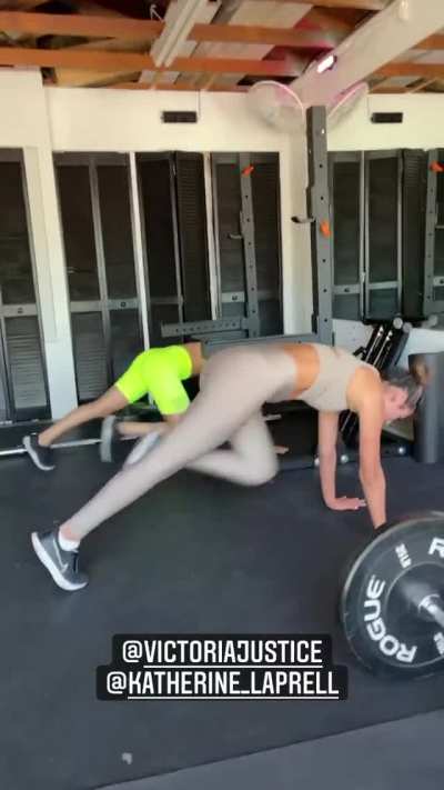 working out