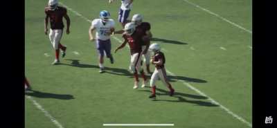 Look at him go!