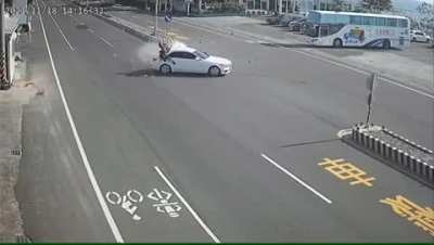 200 KPH bike crash