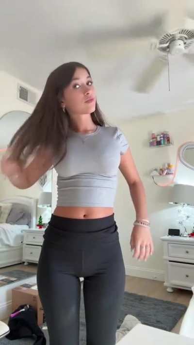 She loves showing off