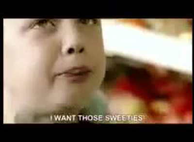My boy just wanted some candies