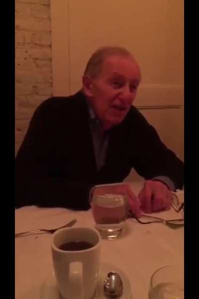 My grandfather talking about what success means on his 88th birthday.