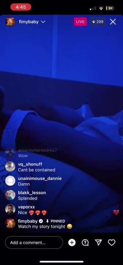 Live today. Let’s revive this shit send the other ones y’all caught 