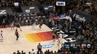 [Highlight] Mann drives and bodies Gobert