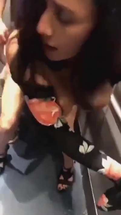 Mom stuck in lift with son's bully