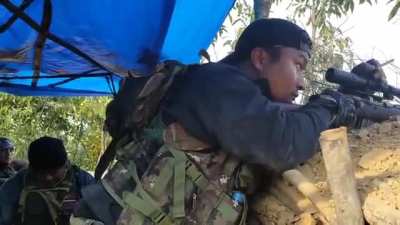 Lee–Enfield Rifles With Scope: Tribals Defending their villages from Meitei's in Manipur, India