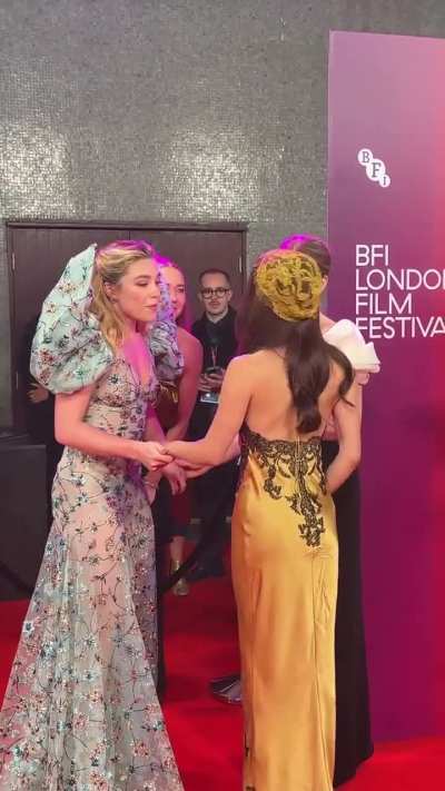 Flo with Amy Adams and Jenna Ortega at London Film festival - October 2026