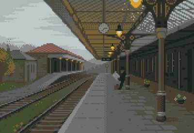 Waiting for the Train – 12 colors