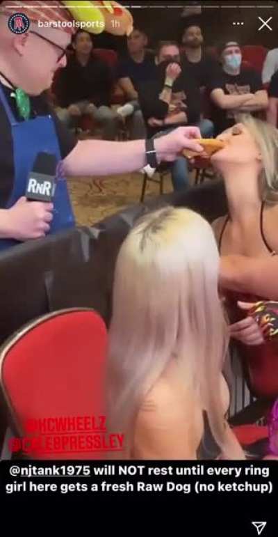 Frank rawdogging 🌭