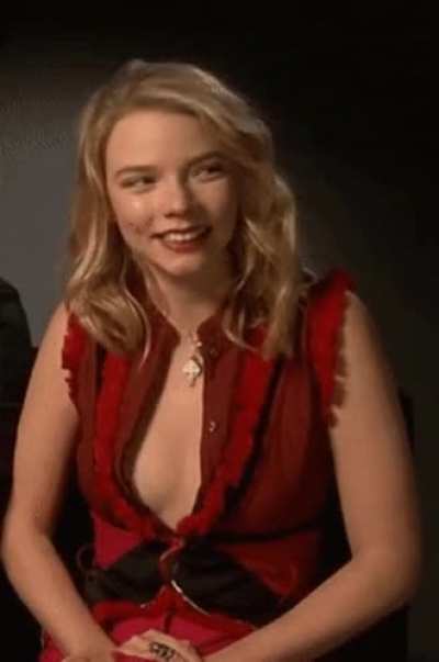 Anya Taylor Joy has a cute laugh
