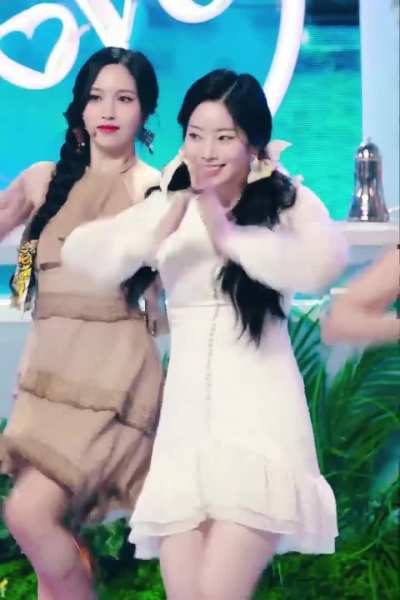 Alcohol-Free Dahyun looking cute with her long pigtails