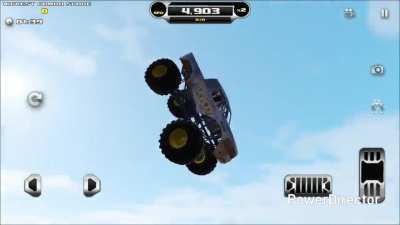 Forward Momentum Double Backflip Landed on monster truck destruction