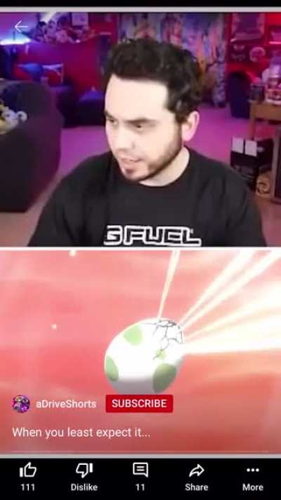 Streamer gets shiny, freaks out