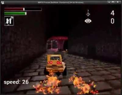 Mario Kart Bloodborne Demake (@b0tster Bloodborne PS1 project April's Fool)