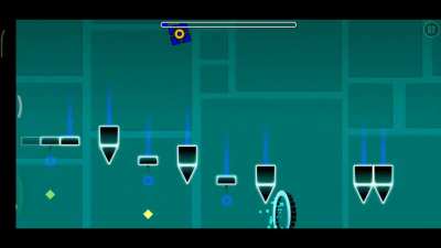 Was playing geometry dash and this happened, and the first thing to come to mind was this