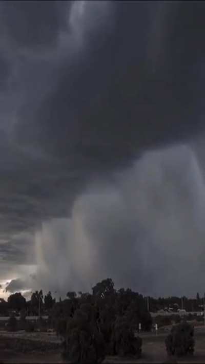 A Timelapse of heavy rain
