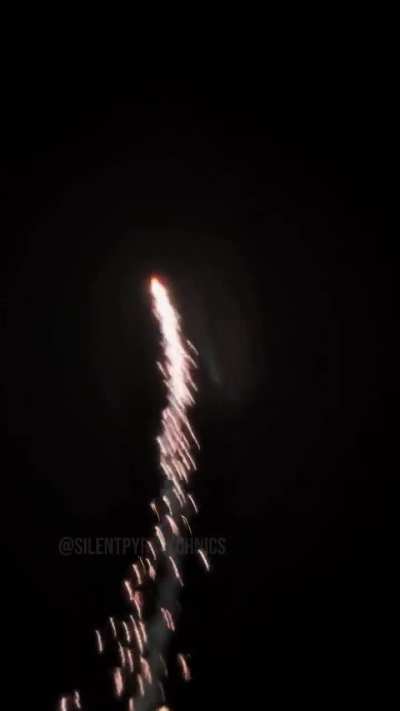This firework from SilentPyrotechnics sounds otherworldly