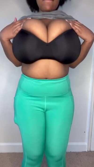 After workout boobs