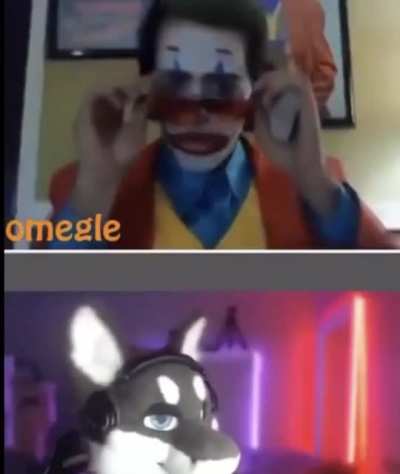 Idk if someone else posted this but joker found pyro on Omegle