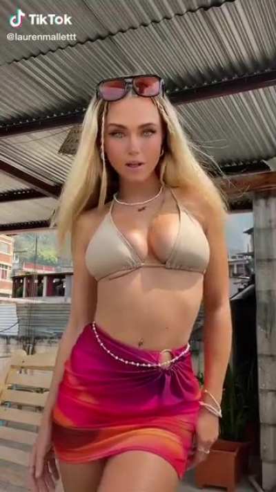 Stunning blonde