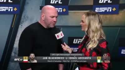 The greatest female fighter in the world according to Dana White