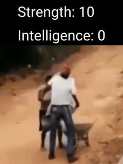 strong, but stupid
