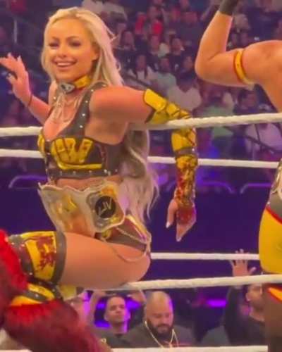 A compilation of Liv in her new gear from a dark match