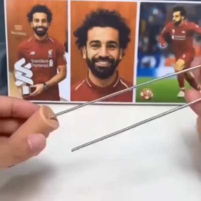 This Mo Salah clay caricature