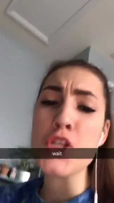 theres no snow at her house :(