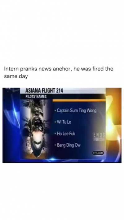 Ultimate prank