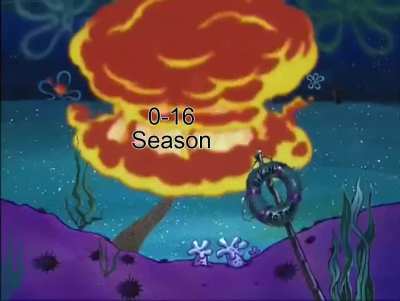 Jets going 0-16 I can feel it...