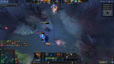 I gave ogre the mango to secure kill and I felt so intelligent idk, I'm so proud of myself.