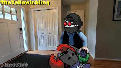 Some dumb meme I made when I saw this video. (Original Video by Schwibb)