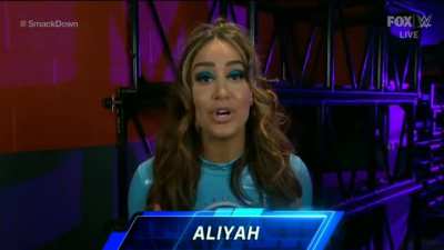 Aliyah's gonna give SmackDown a makeover!