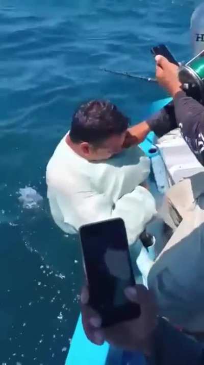No fishing rod? Try this.