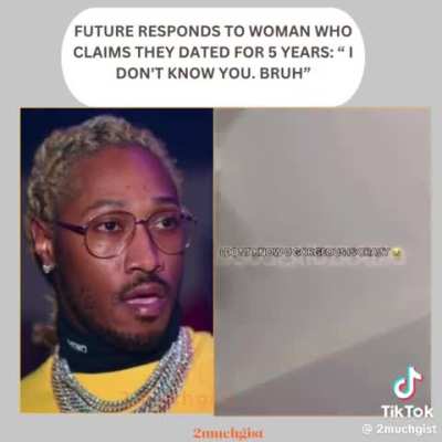 Future is like 45 still dealing with 21 year old drama . This ain’t a problem 👀