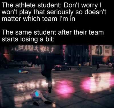 It's only a game