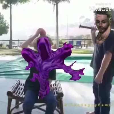 Alan lançando a braba