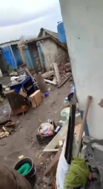 Ukrainian soldier got lucky